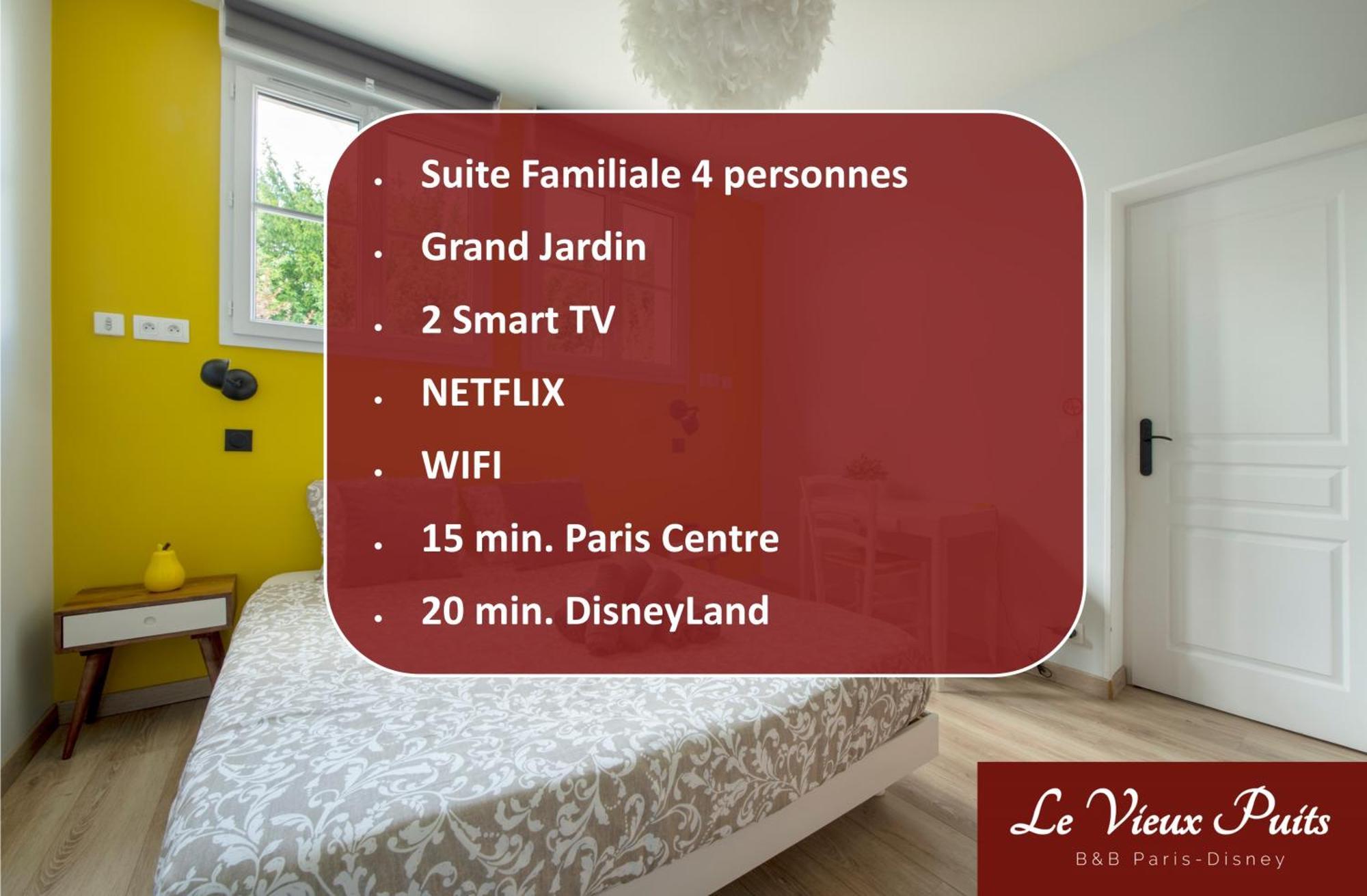 Le Vieux Puits Paris Est Paris-Disney Noisy-le-Grand Zimmer foto