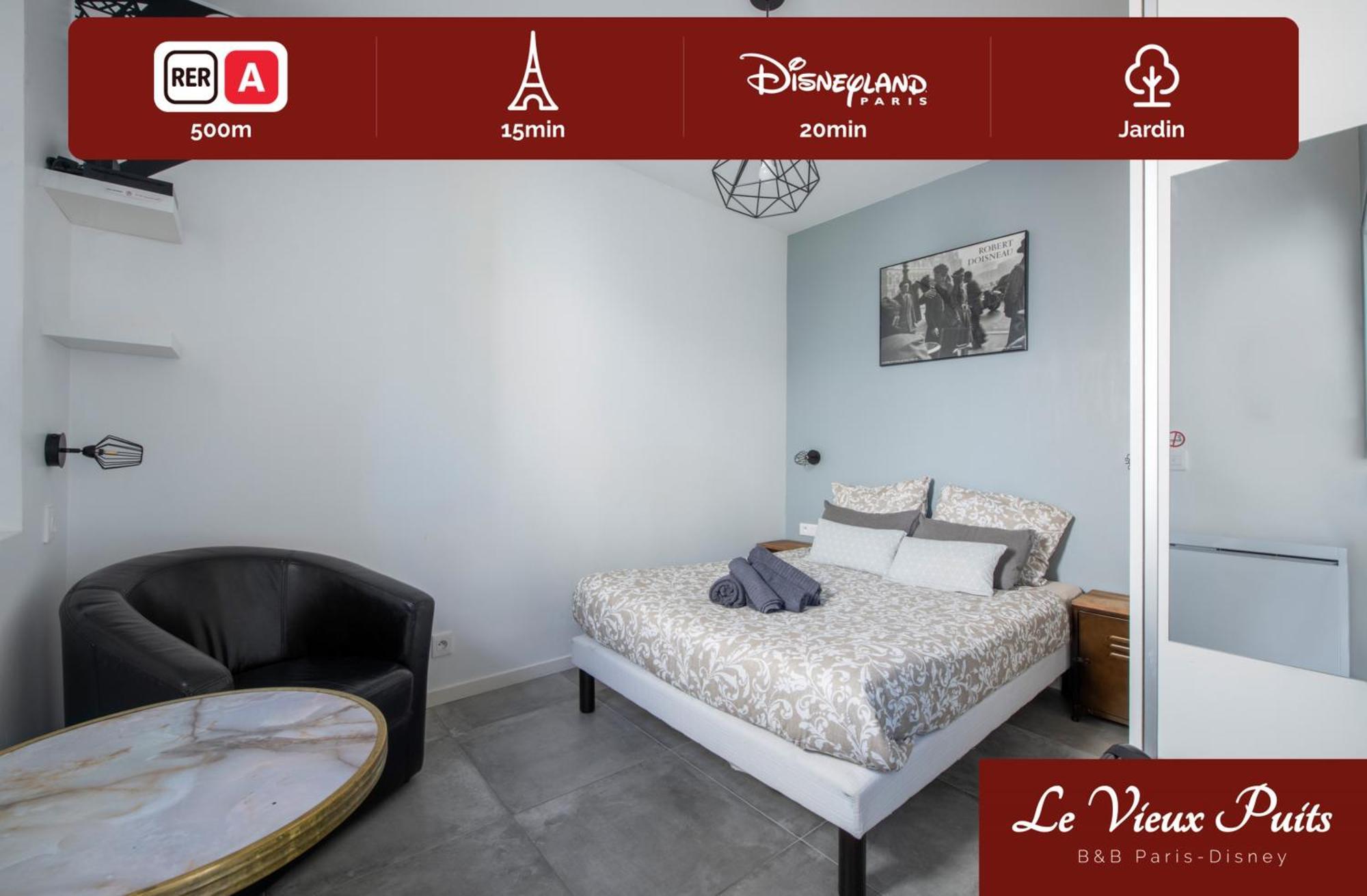 Le Vieux Puits Paris Est Paris-Disney Noisy-le-Grand Zimmer foto