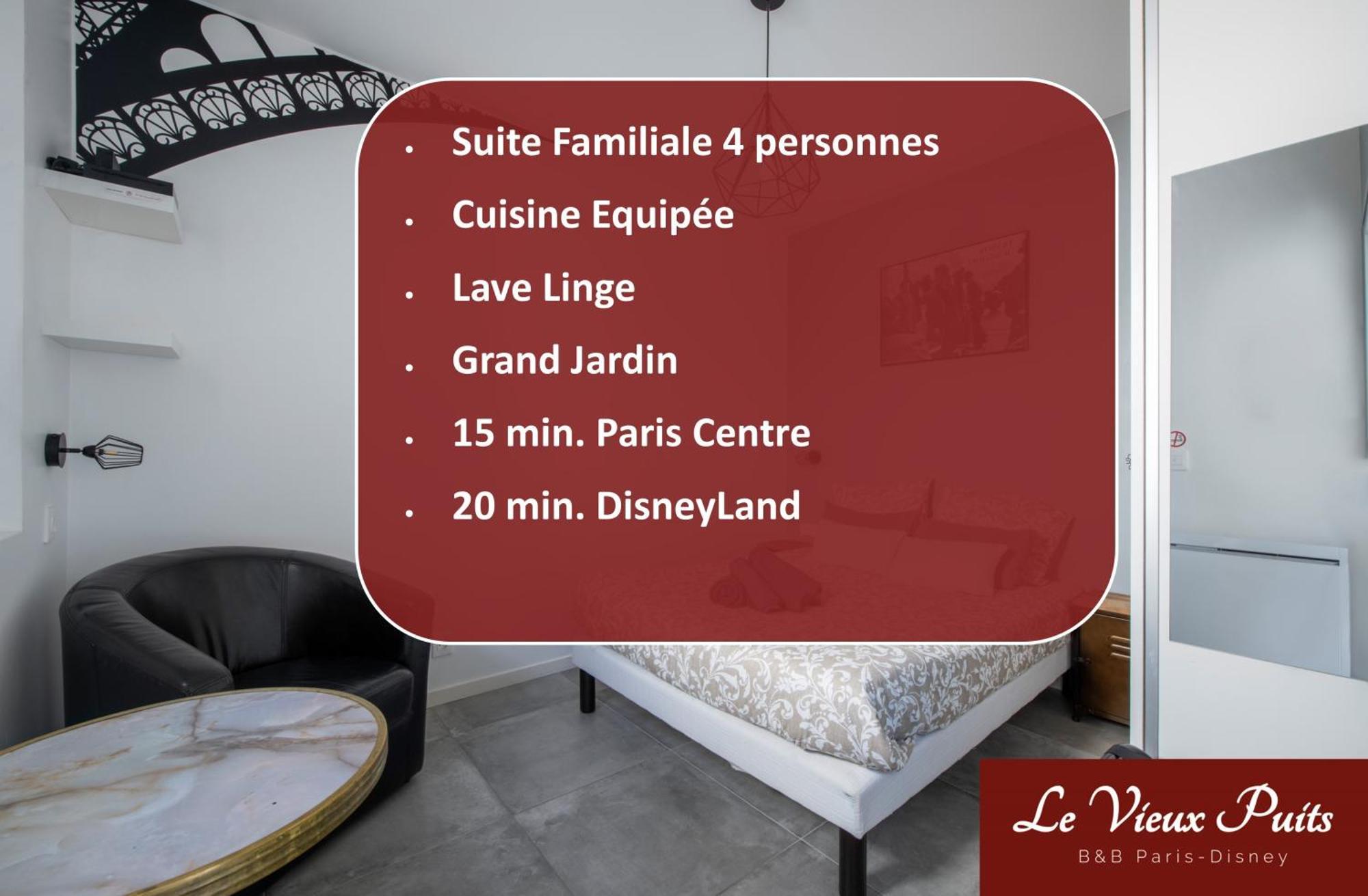 Le Vieux Puits Paris Est Paris-Disney Noisy-le-Grand Zimmer foto