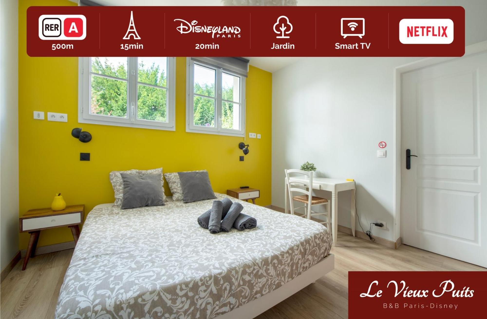 Le Vieux Puits Paris Est Paris-Disney Noisy-le-Grand Zimmer foto