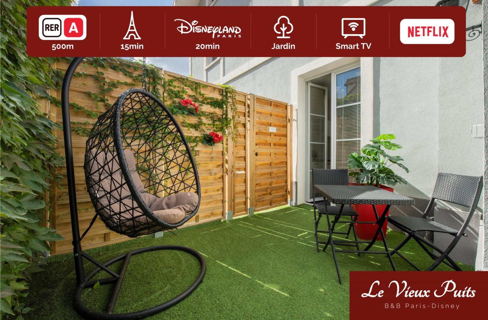 Le Vieux Puits Paris Est Paris-Disney Noisy-le-Grand Zimmer foto